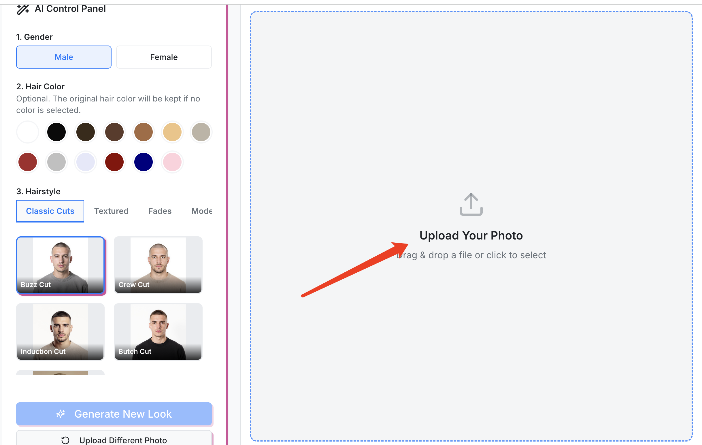 1. Upload Your Photo